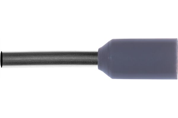  Aderendhülsen mit Isolierkragen, 0,75 mm², 100 St.