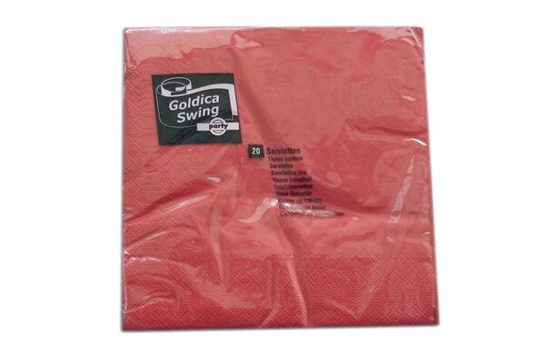  20 Papierservietten 3-lagig, 33 x 33 cm