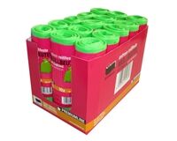 10 Müllbeutel, LDPE, Zugband mit Apfelduft, 35 L (grün)