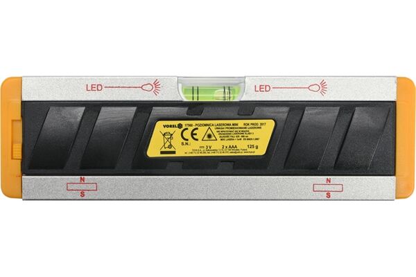  Laser Wasserwaage, 170 mm
