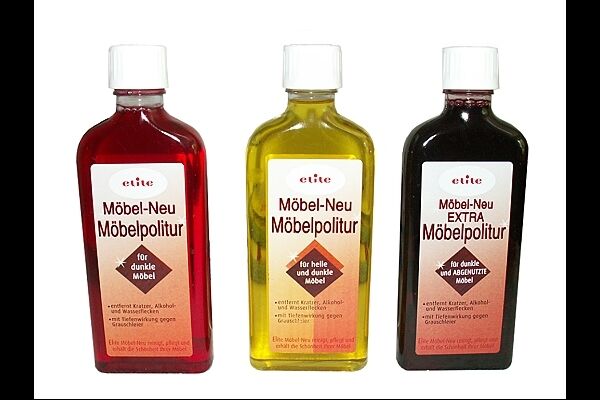 Elite Möbelpolitur, 3-fach sortiert, 175 ml