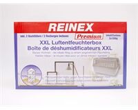 Reinex XXL Luftentfeuchterbox, inkl. 2 Nachfüllern