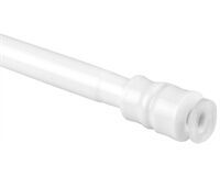 Klemmstange mit Schraubtechnik, 60-90 cm (weiß)