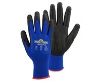 Nitrilhandschuh Argos, 6er Pack, Gr. 11 (schwarz/blau)