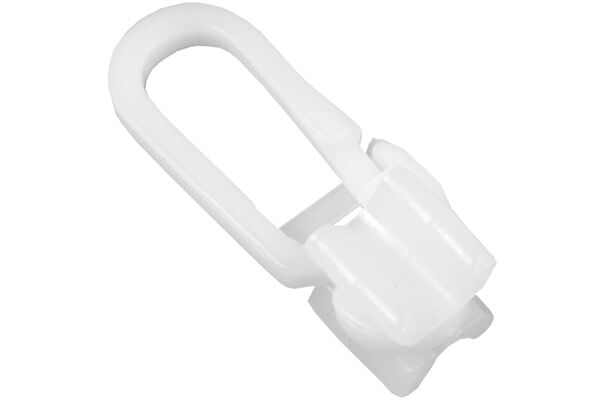  X-Gleiter für Kräuselband, 6mm Lauf, 20 St.