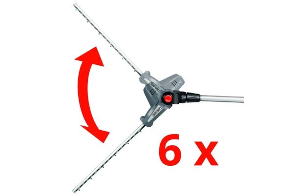 KRAFTIXX KX-ASH 1835 Li - Solo Akku-Teleskop-Heckenschere