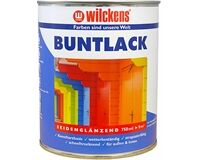 Wilckens Buntlack seidenglänzend, 750 ml (reinweiß) RAL 9010