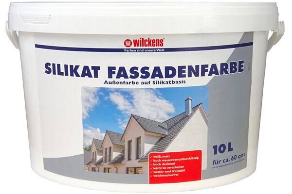 Wilckens Silikat Fassadenfarbe, 10 L