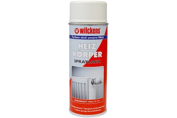 Wilckens Heizkörper Lackspray Seidenmatt 400 ml