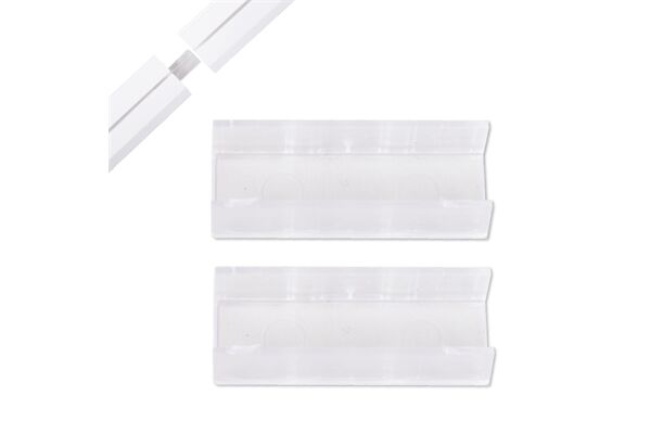  Vorhangschienen Verbinder, 2er Set