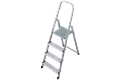 Krause CORDA Alu-Haushaltsleiter, 1 x 4 Stufen