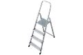 Krause CORDA Alu-Haushaltsleiter, 1 x 4 Stufen