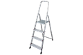 Krause CORDA Alu-Haushaltsleiter, 1 x 4 Stufen
