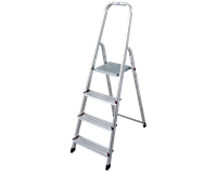 Krause CORDA Alu-Haushaltsleiter, 1 x 4 Stufen