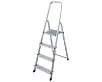 Krause CORDA Alu-Haushaltsleiter, 1 x 4 Stufen