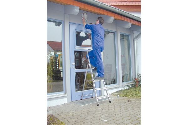 Krause CORDA Alu-Haushaltsleiter, 1 x 4 Stufen