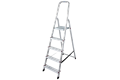 Krause CORDA Alu-Haushaltsleiter, 1 x 5 Stufen