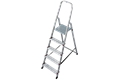 Krause CORDA Alu-Haushaltsleiter, 1 x 5 Stufen