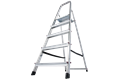 Krause CORDA Alu-Haushaltsleiter, 1 x 5 Stufen