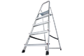 Krause CORDA Alu-Haushaltsleiter, 1 x 5 Stufen