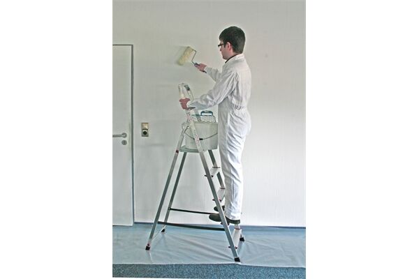 Krause CORDA Alu-Haushaltsleiter, 1 x 5 Stufen