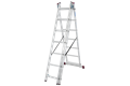 Krause CORDA Alu-Vielzweckleiter, 3 x 7 Stufen