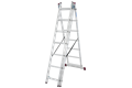 Krause CORDA Alu-Vielzweckleiter, 3 x 7 Stufen