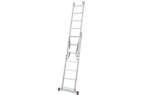Krause CORDA Alu-Vielzweckleiter, 3 x 7 Stufen