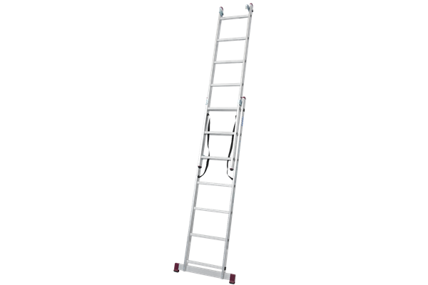 Krause CORDA Alu-Vielzweckleiter, 3 x 7 Stufen