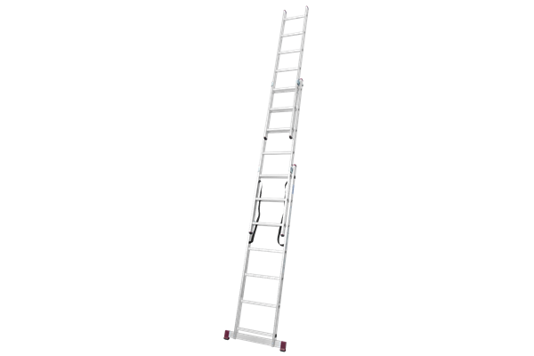 Krause CORDA Alu-Vielzweckleiter, 3 x 7 Stufen