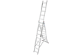 Krause CORDA Alu-Vielzweckleiter, 3 x 9 Stufen