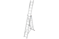 Krause CORDA Alu-Vielzweckleiter, 3 x 9 Stufen