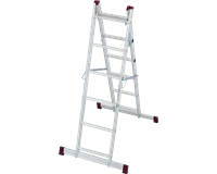 Krause CORDA Leitergerüst, 2 x 6 Sprossen