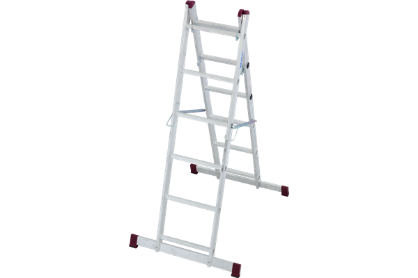 Krause CORDA Leitergerüst, 2 x 6 Sprossen