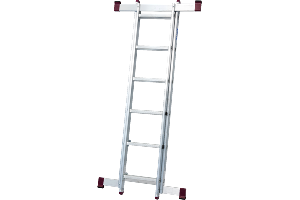 Krause CORDA Leitergerüst, 2 x 6 Sprossen