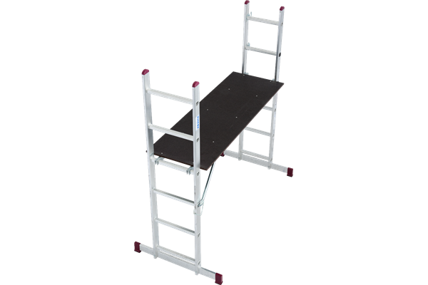 Krause CORDA Leitergerüst, 2 x 6 Sprossen