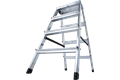 Krause MONTO DOPPLO Alu Doppelstufenleiter 2 x 4 Stufen