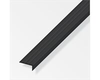 PVC Abschlussprofil 25x10 mm, 1 m (schwarz)