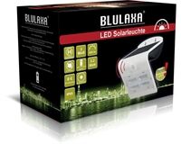 LED Solar-Wandleuchte IP65, 120°, 3,2W 400lm 3000K (weiß)
