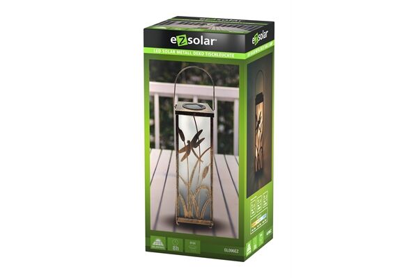  LED Solar dekoratives Tischlicht, 28,5 cm