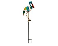 LED Solar Gartenlampe, Design Pelikan