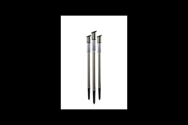  3er Set LED-Solar Wegeleuchte