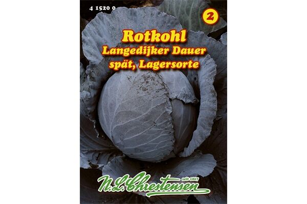  Saatgut Rotkohl, Langendijker Dauer 2