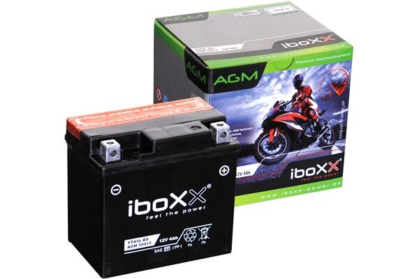  AGM Motorradbatterie 12V / 3Ah / 50 A /