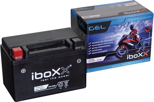  GEL Motorradbatterie 12V / 8Ah / 135A /