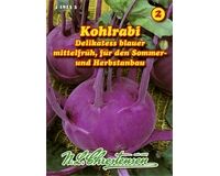 Saatgut Kohlrabi Delikateß Blauer reicht für ca. 120 Pflanzen