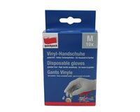 Vinyl-Einmalhandschuhe, 10 St., extra dünn, Gr. M (weiß)