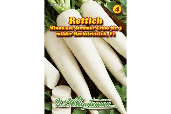  Saatgut Rettich Minowase Summer F1 milde Sorte