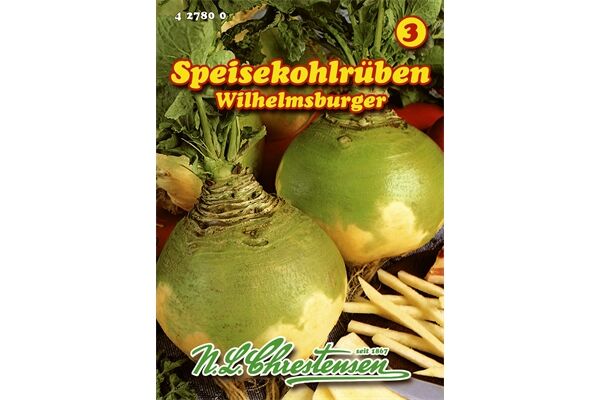  Saatgut Speisekohlrübe Wilhelmsburger,