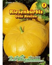 N.L. Chrestensen Saatgut Riesenkürbis Gele Reuzen gelb für ca. 3 – 5 Pflanzen